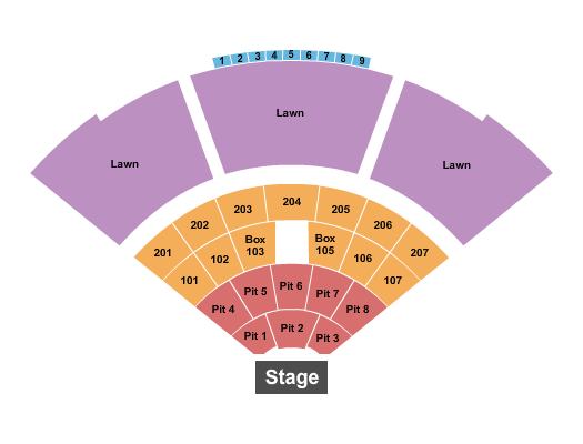 Atrium Health Amphitheater Tye Tribbett Seating Chart