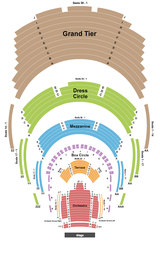 Winspear Opera House Tye Tribbett Seating Chart